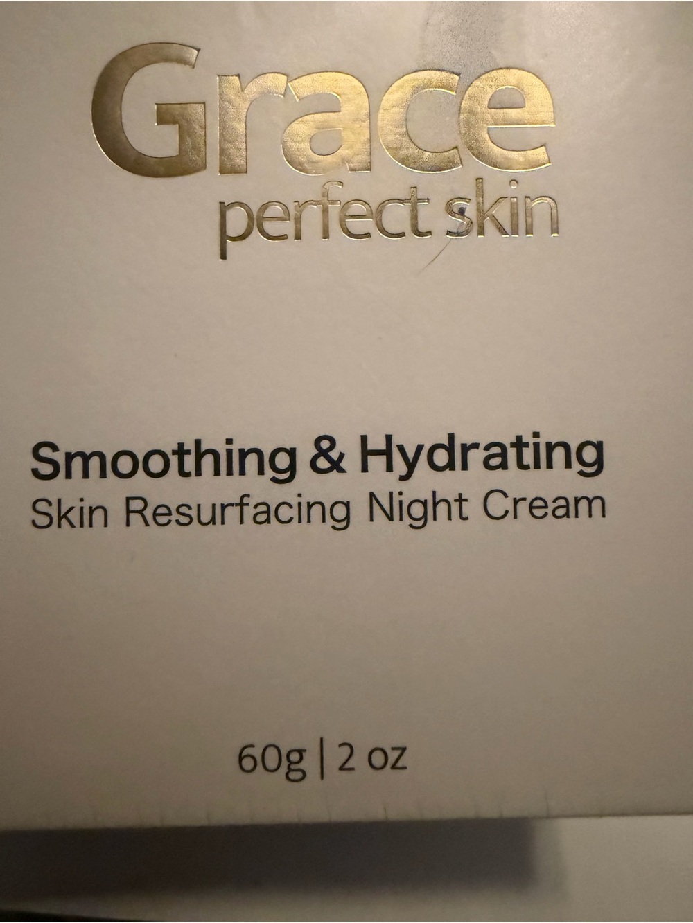 Grace perfect skin Smoothing & Hydrating Night Cream